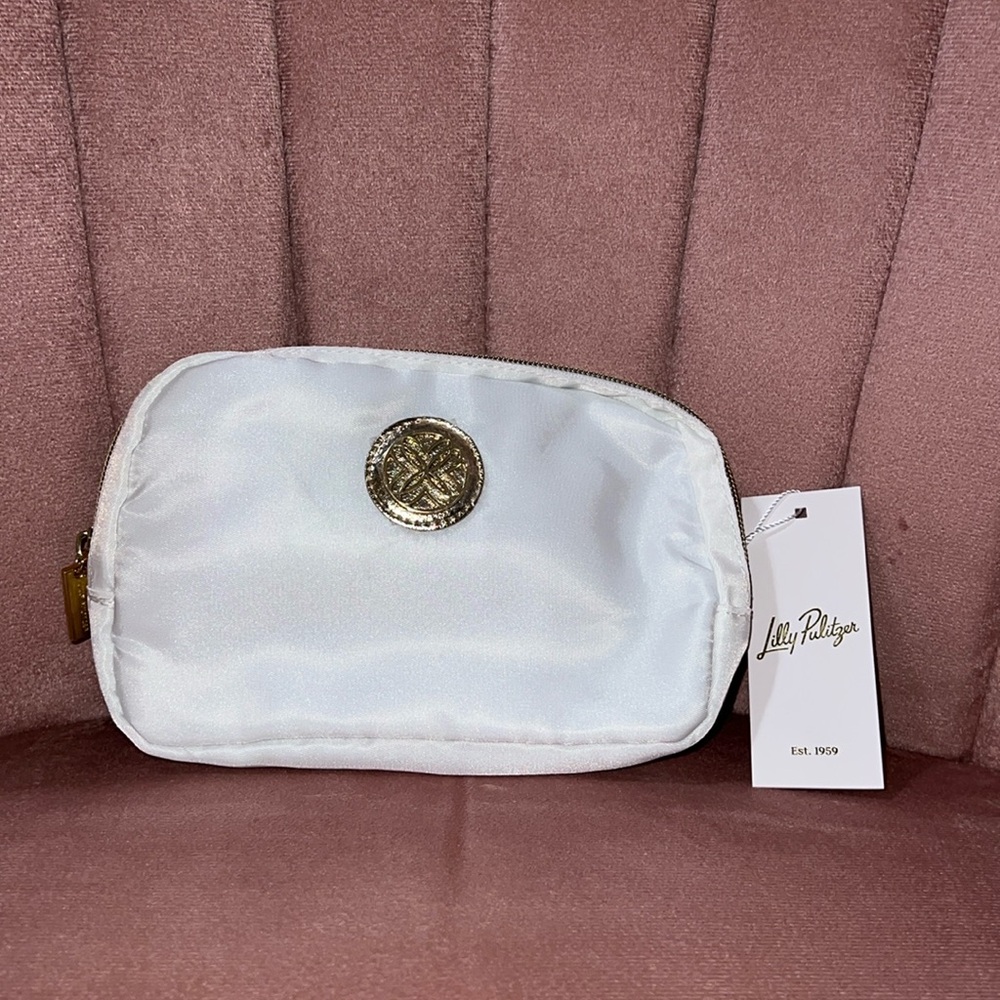 Lilly Pulitzer Jeanie Belt Bag, white